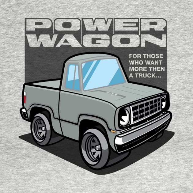 Silver Cloud Iridescent - Power Wagon by jepegdesign